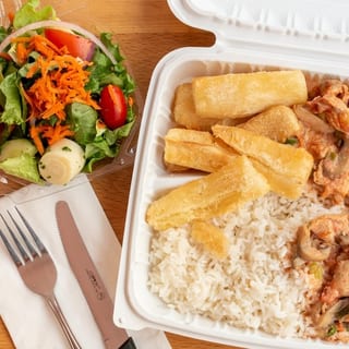 Chicken Stroganoff Platter
